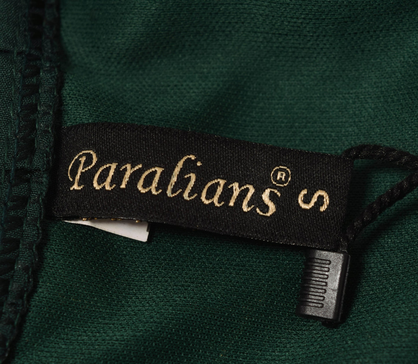 Vintage Green Sari Blouse Casual Layer Sleeve Embroidered Branded Crop Top 34