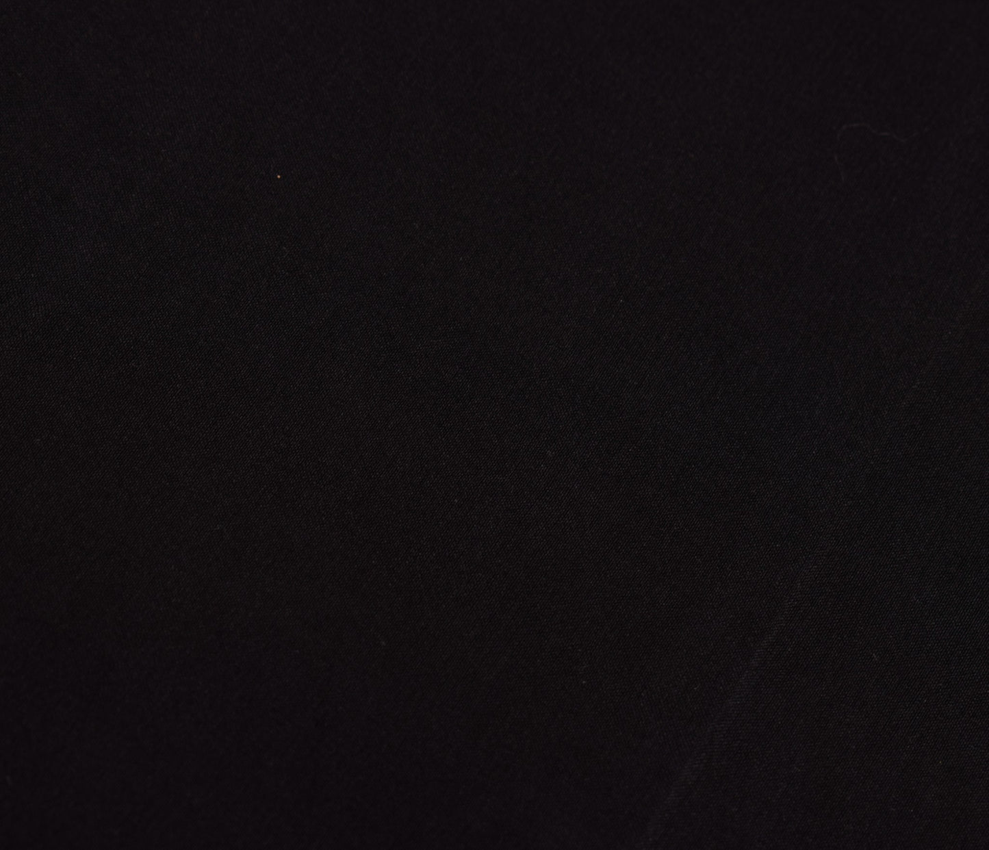 Sushila Vintage Pure Crepe Blouse Piece for Women Remnant Black Choli Top Fabric