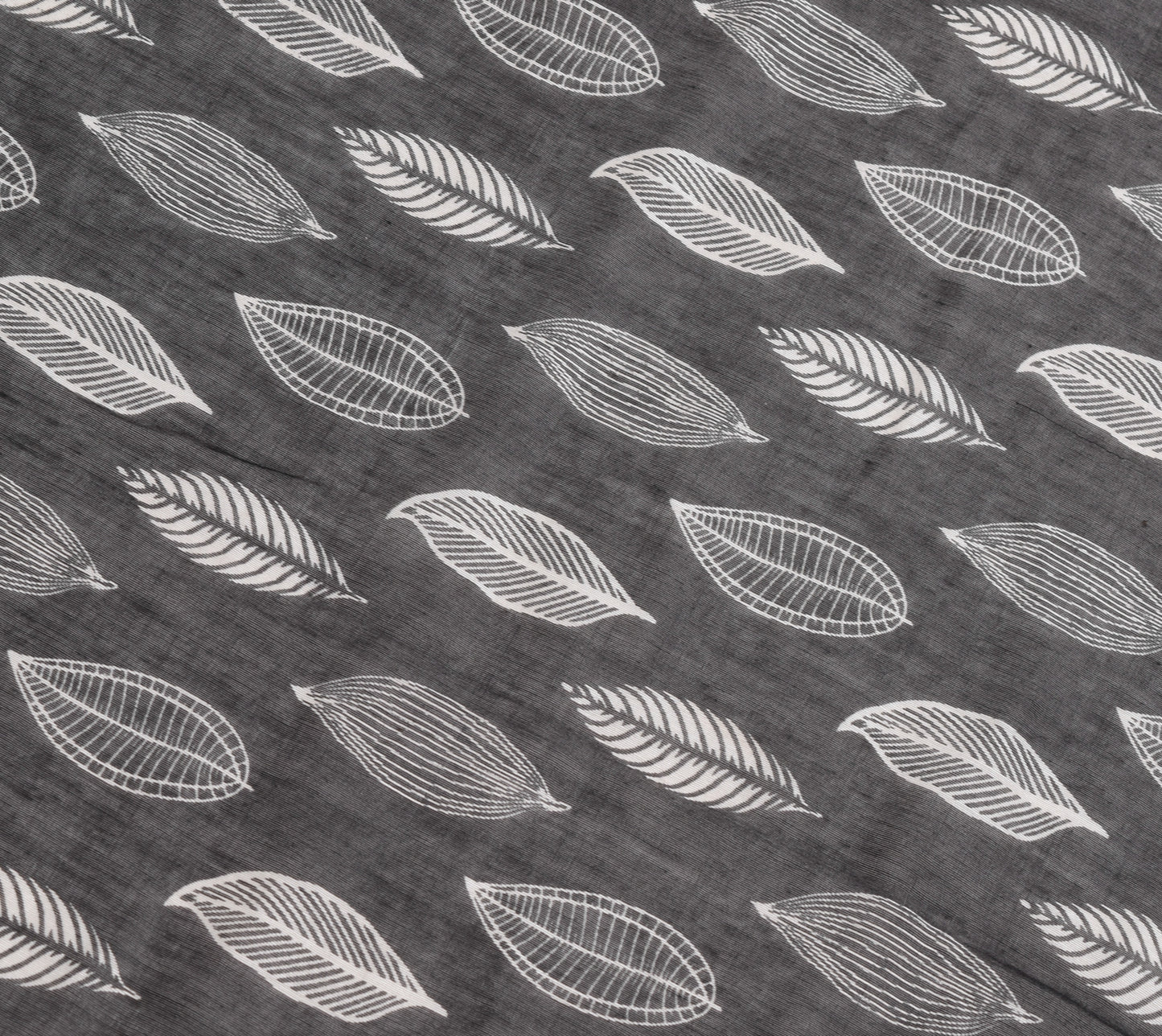 Sushila Vintage Black Floral Dupatta Art Silk Printed Patch Work Long Stole Wrap