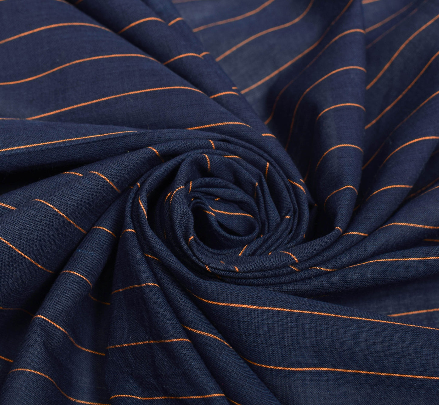 Sushila Vintage Blue 100%Pure Cotton Dupatta Stripes Woven Long Stole Hijab Veil