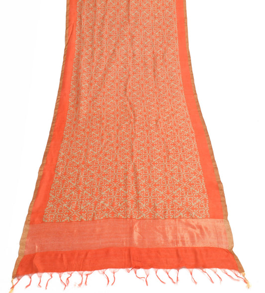 Sushila Vintage Floral Pure Silk Dupatta Printed & Woven Daily Wear Long Stole
