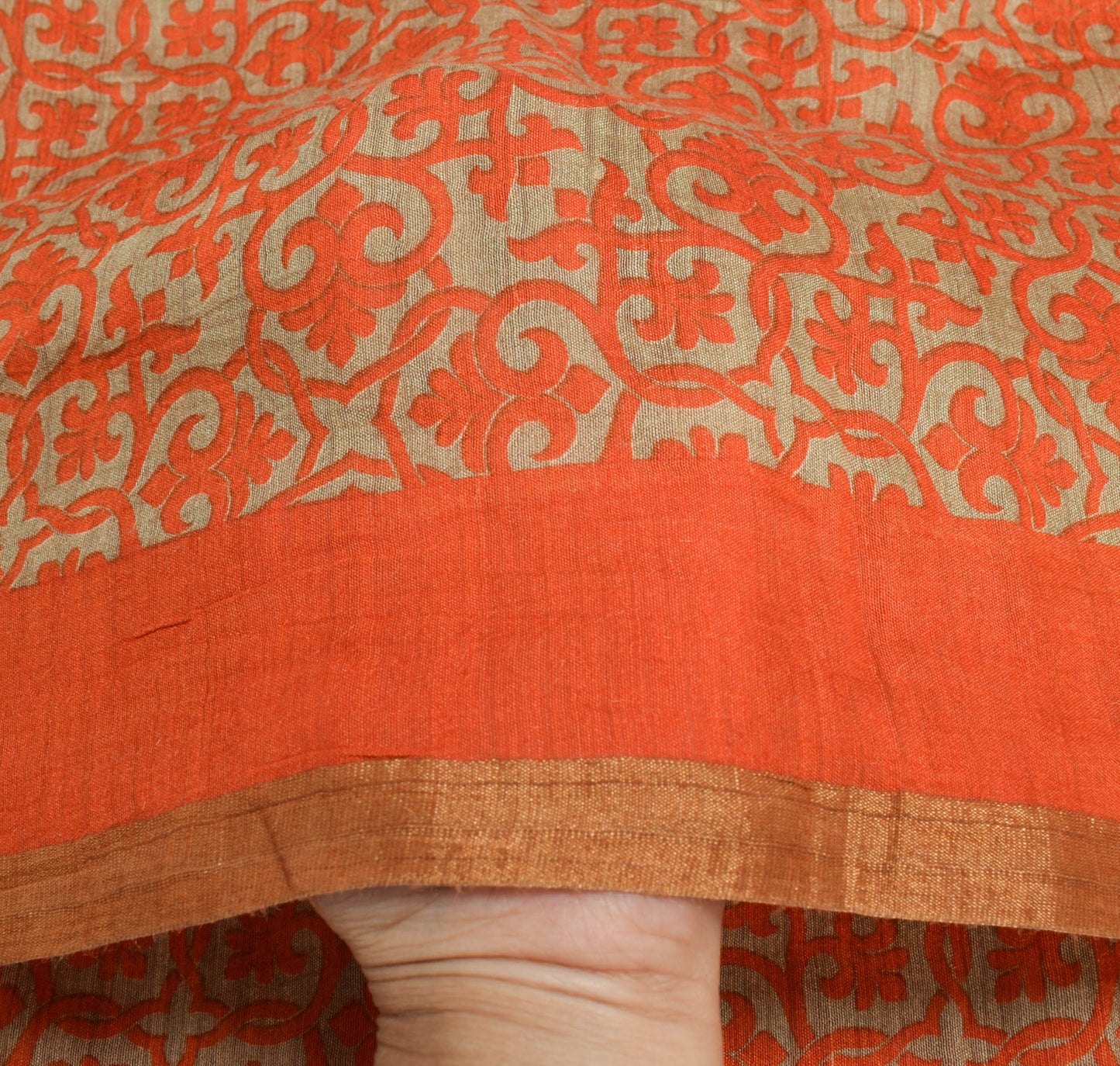 Sushila Vintage Floral Pure Silk Dupatta Printed & Woven Daily Wear Long Stole