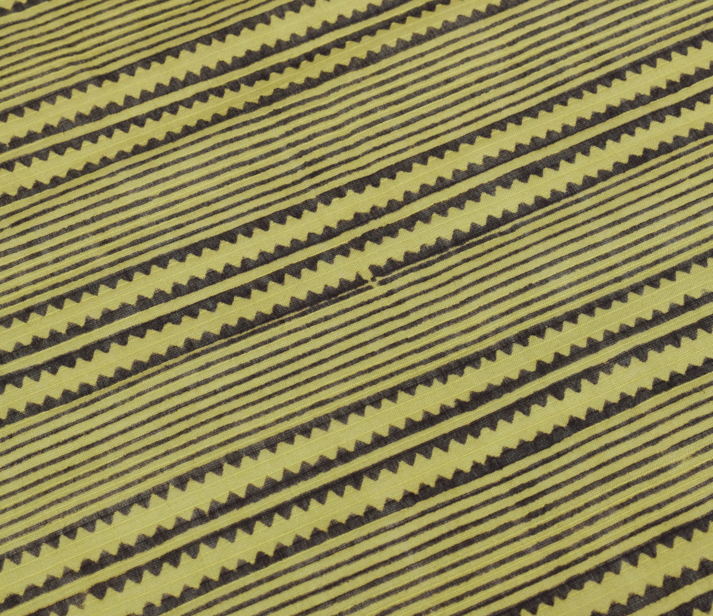 Sushila Vintage Green Hand Block Printed Dupatta 100%Pure Cotton Soft Long Stole