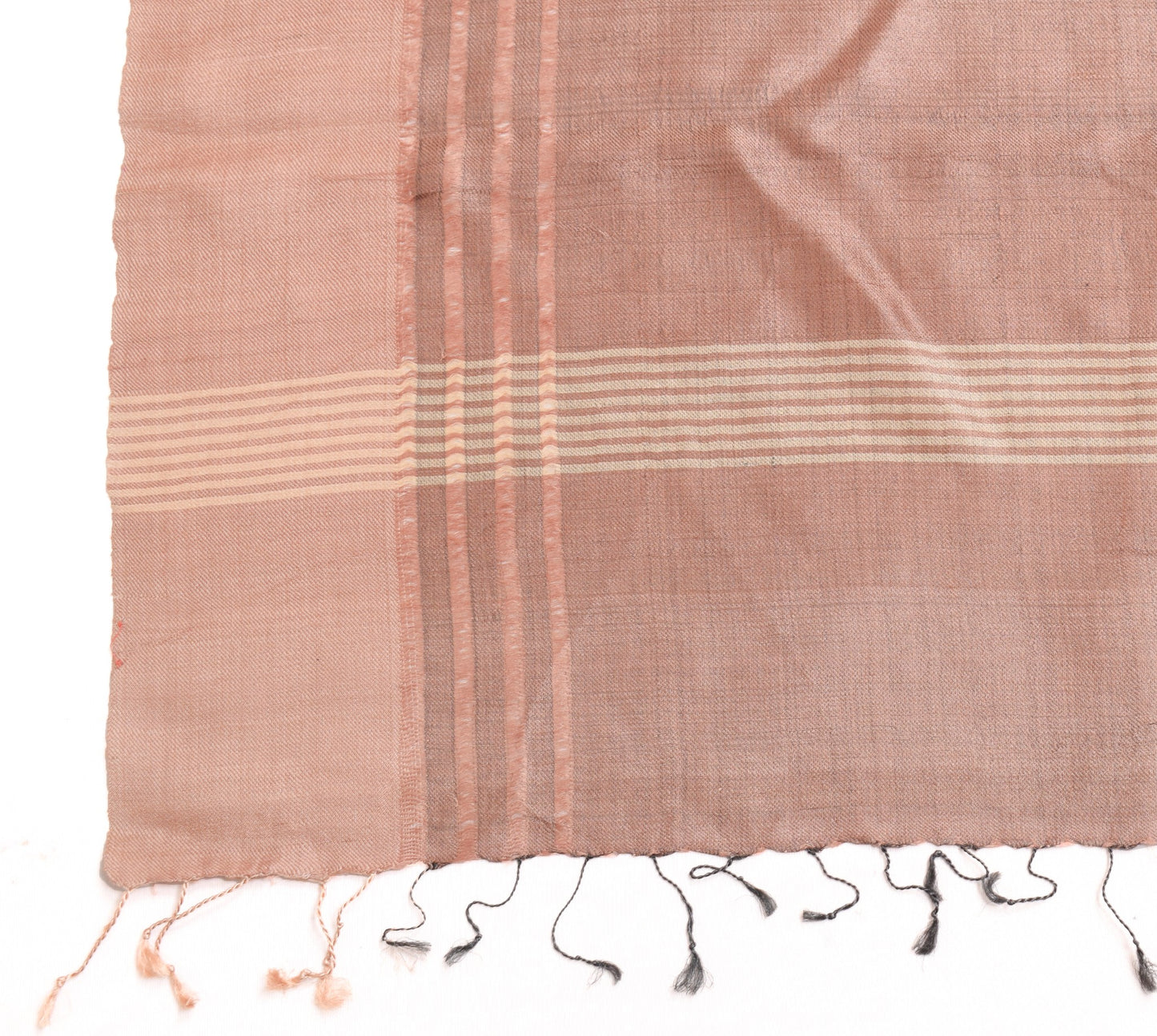 Sushila Vintage 100% Pure Woolen Dupatta Woven Indian Long Stole Wrap Scarves