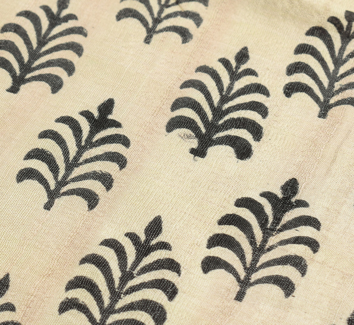 Sushila Vintage Cream Dupatta Hand Block Printed 100% Pure Rayon Soft Long Stole