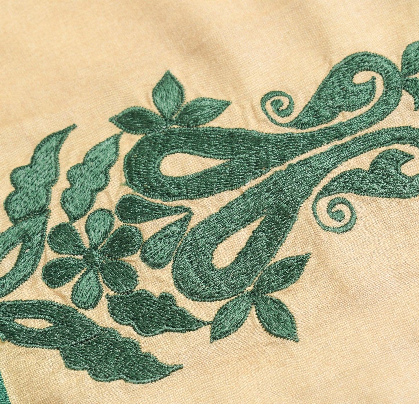 Sushila Vintage Blue Cream Dupatta Hand Block Printed Pure Woolen Long Stole