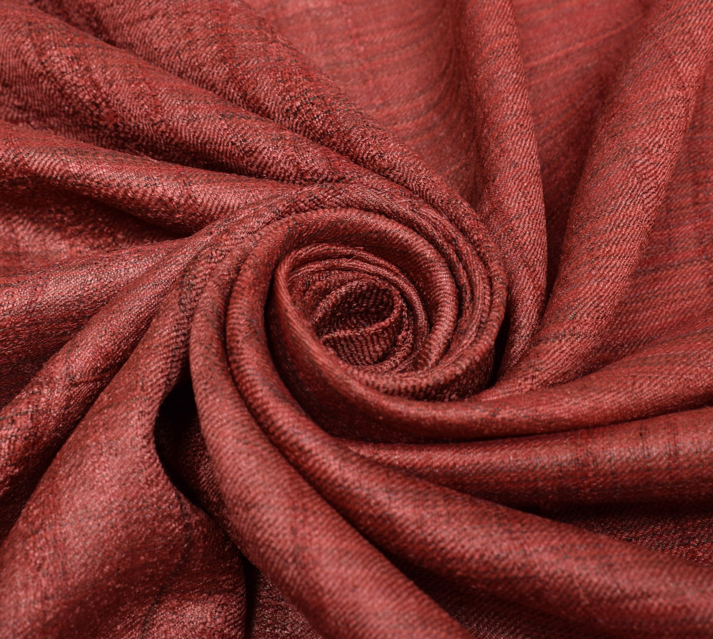 Sushila Vintage Pure khadi Silk Dupatta Maroon Woven Indian Long Stole Scarves