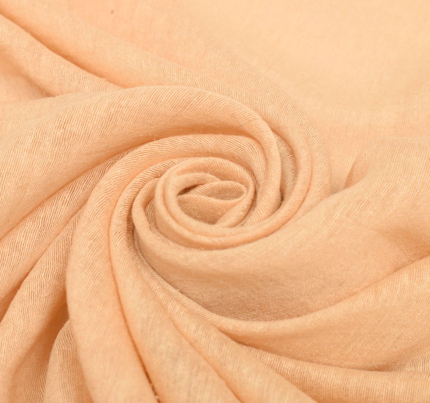Sushila Vintage Peach Dupatta Pure Khadi Silk Hand Block Printed Long Stole Wrap