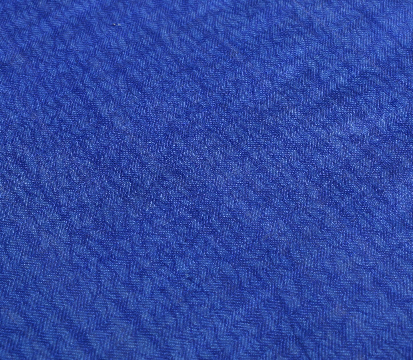 Sushila Vintage Blue Dupatta 100% Pure Woolen Printed Soft Indian Long Stole