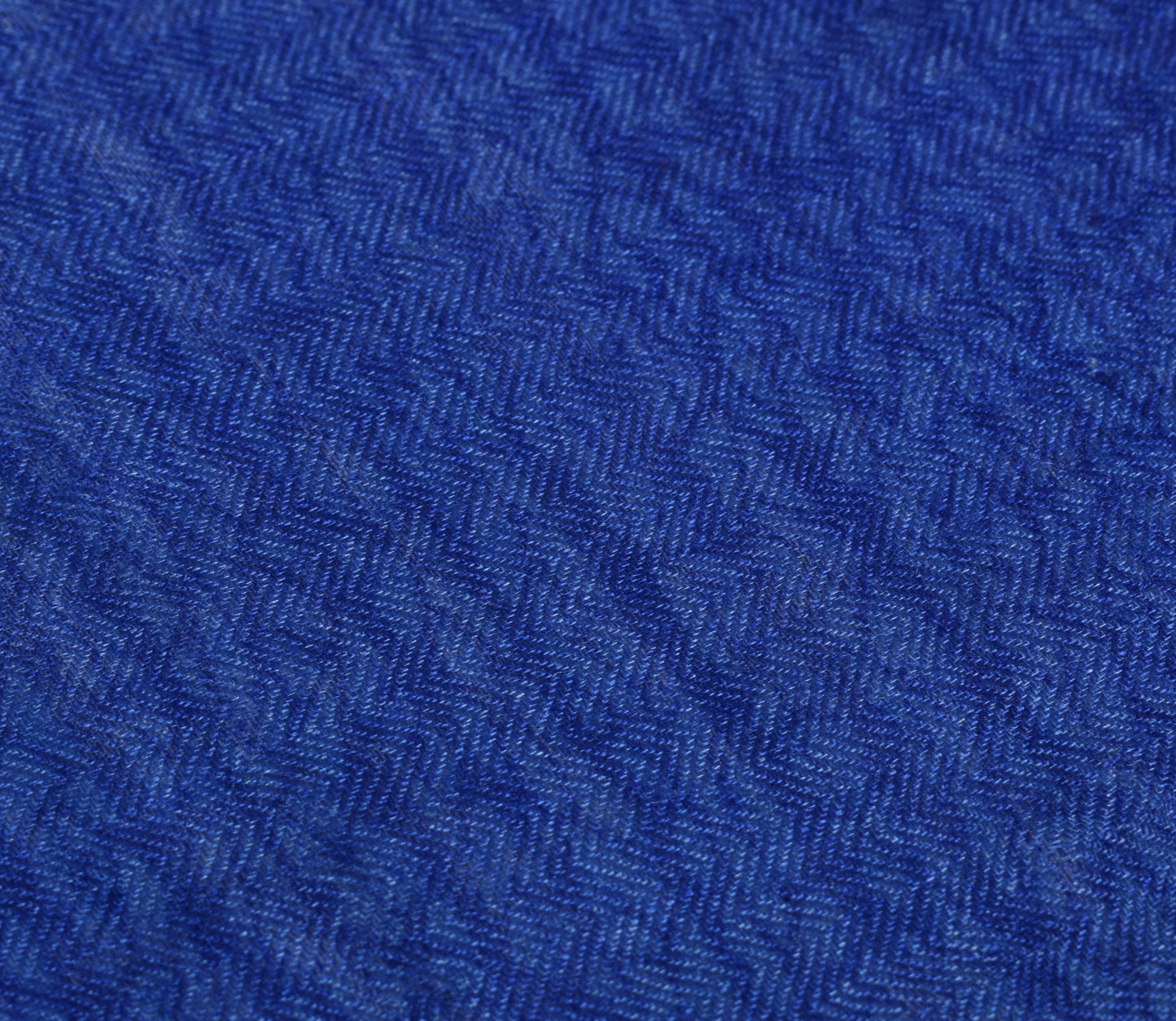 Sushila Vintage Blue Dupatta 100% Pure Woolen Printed Soft Indian Long Stole