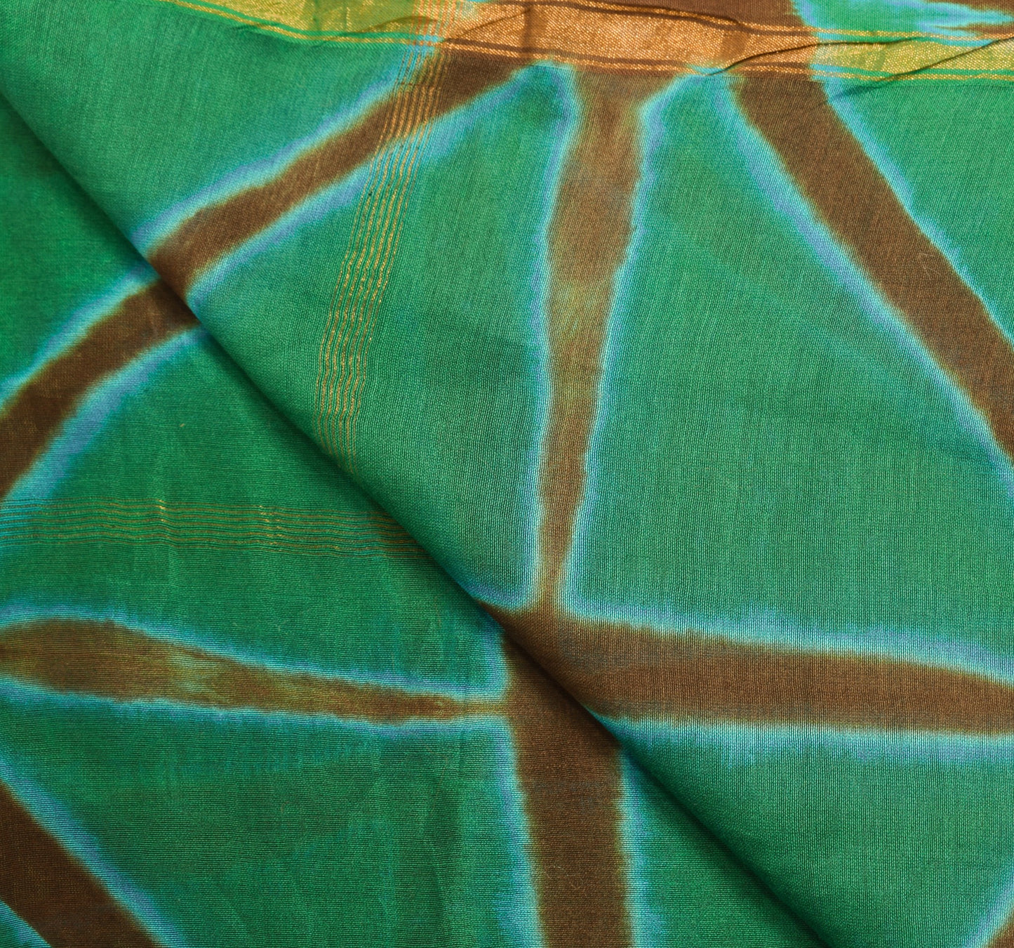 Sushila Vintage Green Batik Printed Dupatta Pure Cotton Casual Women Long Stole