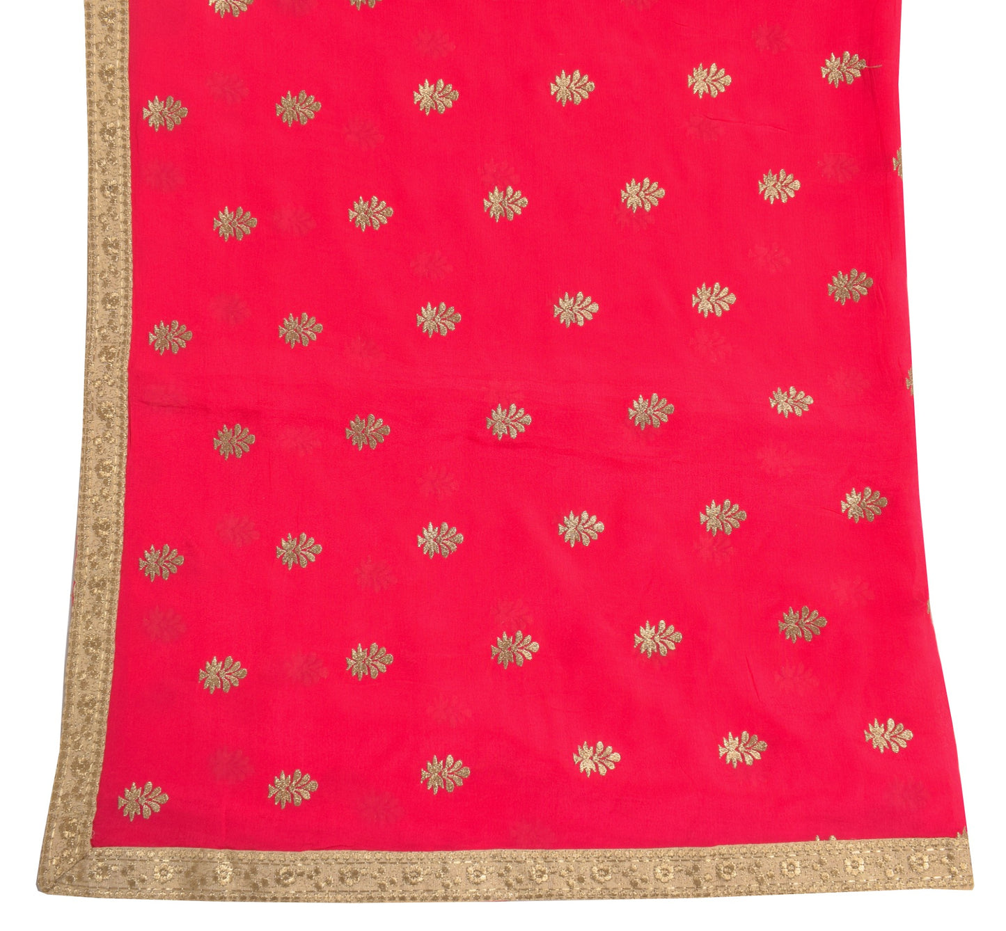 Sushila Vintage Dark Magenta Saree 100% Pure Silk Zari Embroidered Sari Fabric