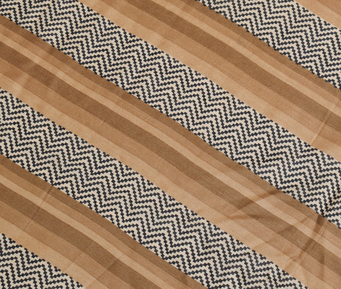 Sushila Vintage Pure Cotton Silk Dupatta Printed & Woven Stripes Soft Long Stole