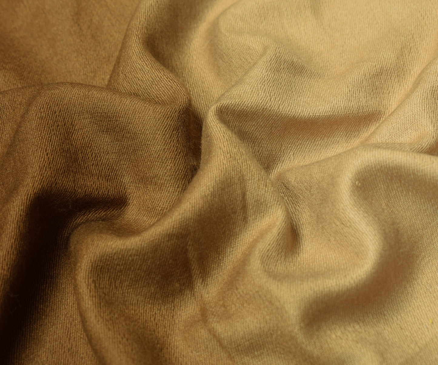 Sushila Vintage Woven Brown Dupatta 100% Pure Wool Soft & Warm Long Shawl/Stole