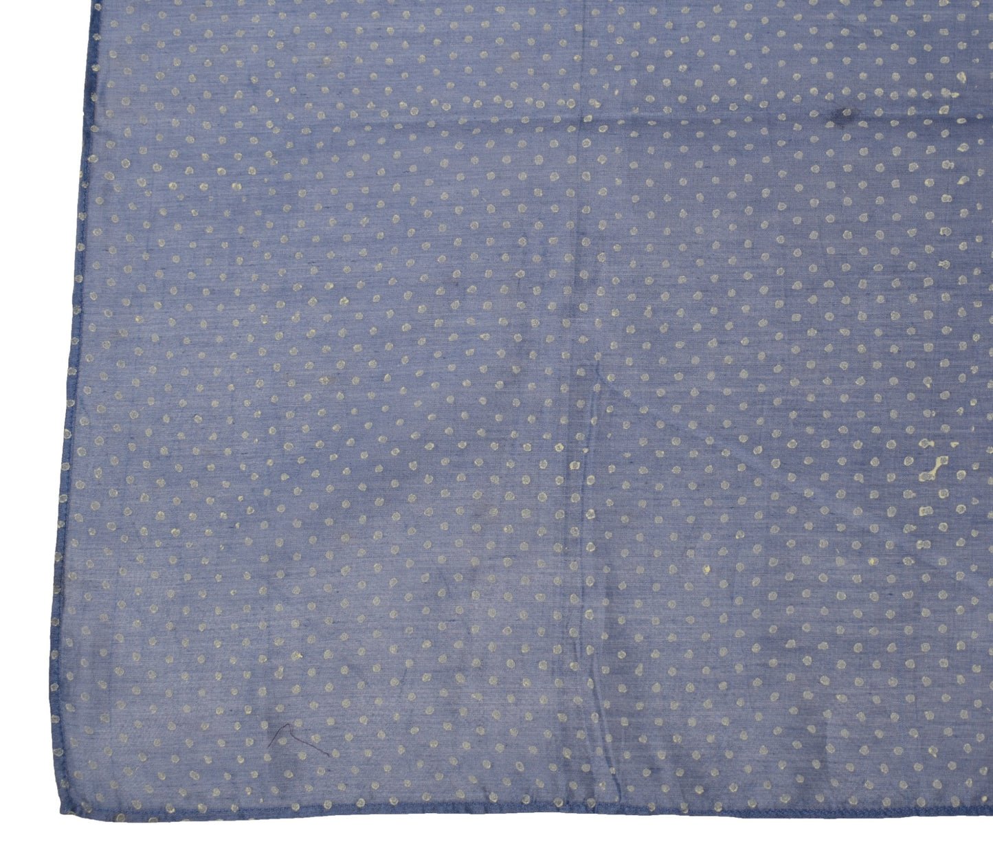 Sushila Vintage Grayish Blue Dupatta Pure Cotton Silk BRANDED Printed Long Stole