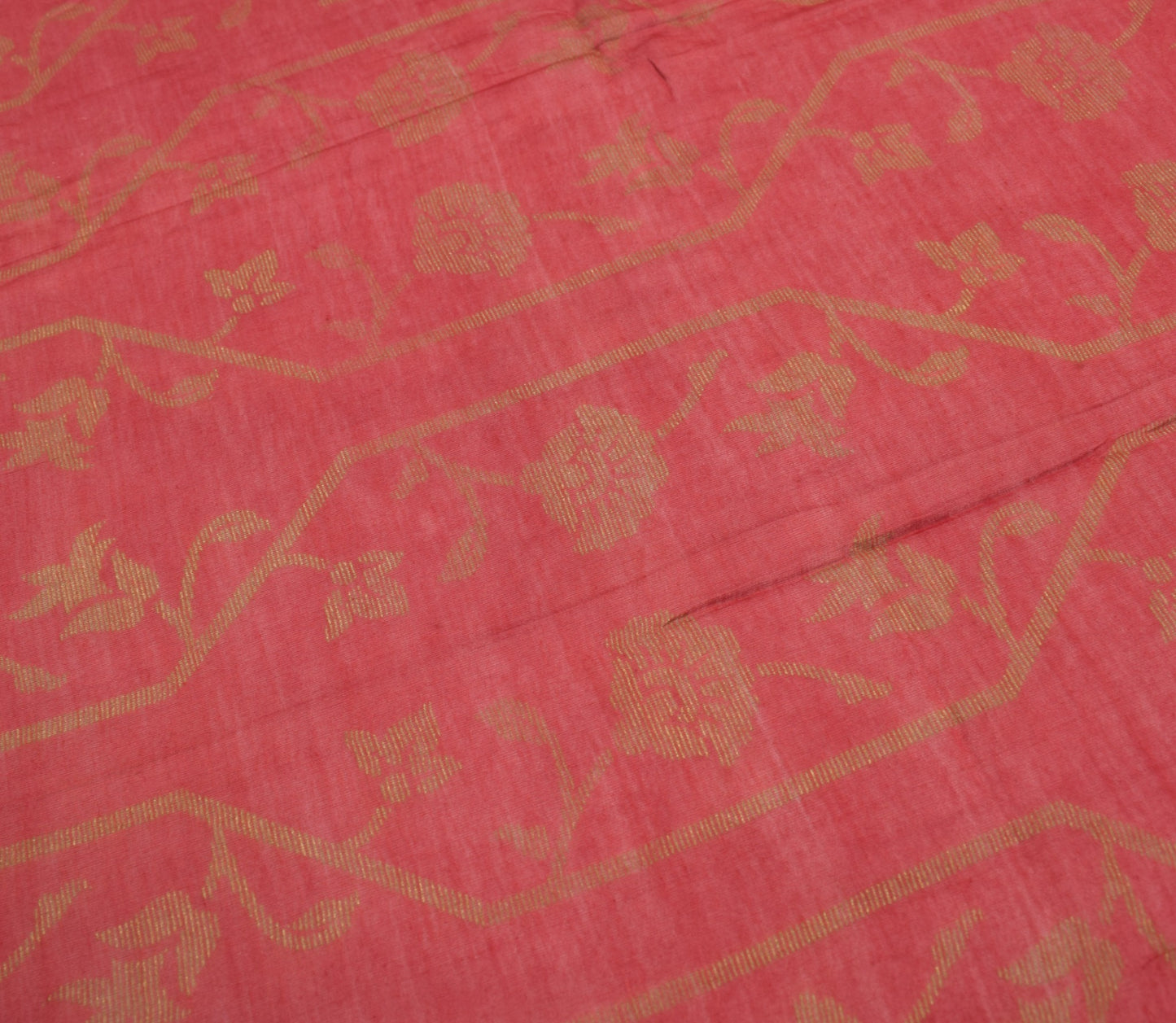 Sushila Vintage Maroon BRANDED Dupatta Printed Woven Pure Cotton Silk Long Stole