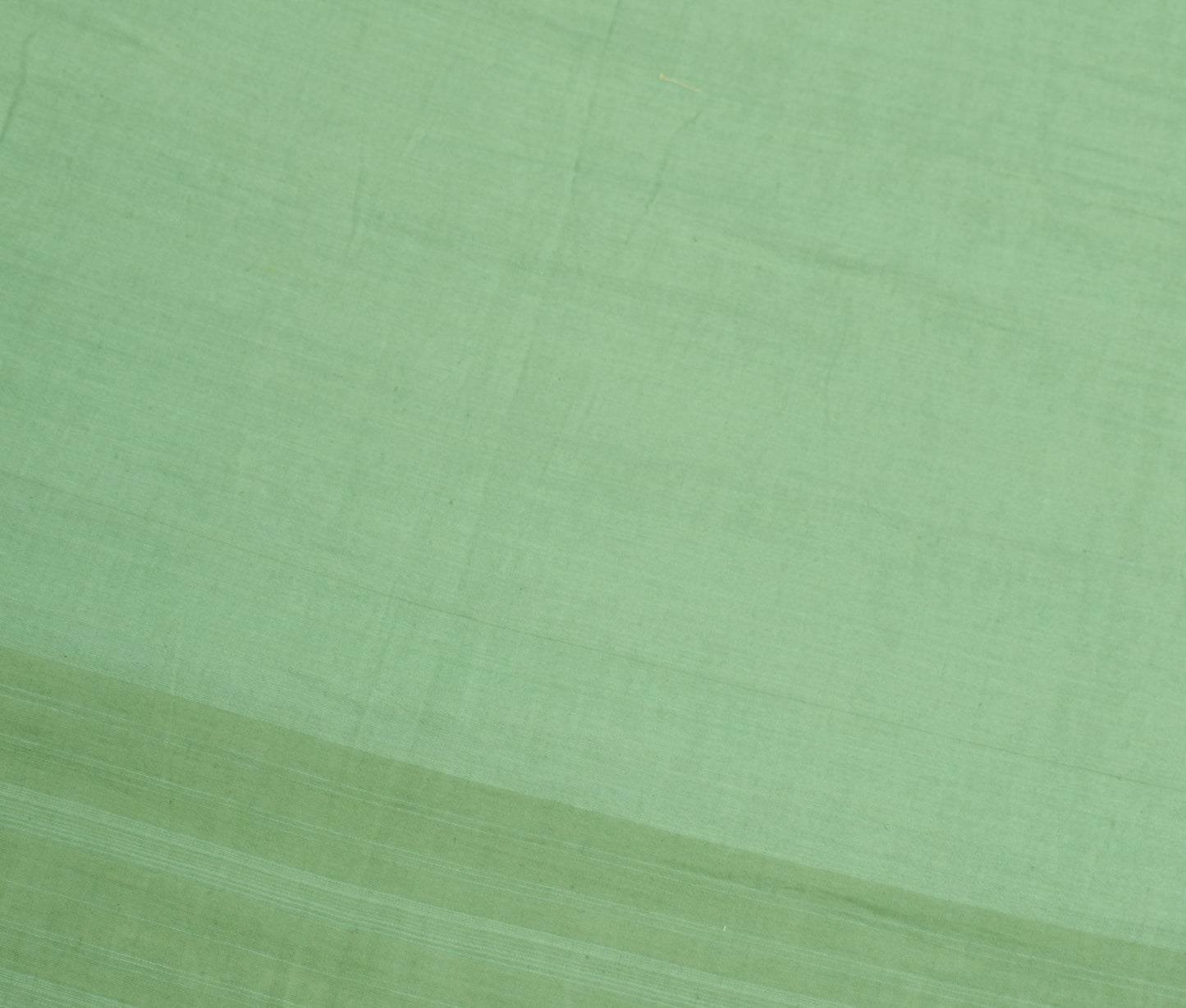 Sushila Vintage Green BRANDED Dupatta 100%Pure Cotton Handmade Kantha Long Stole