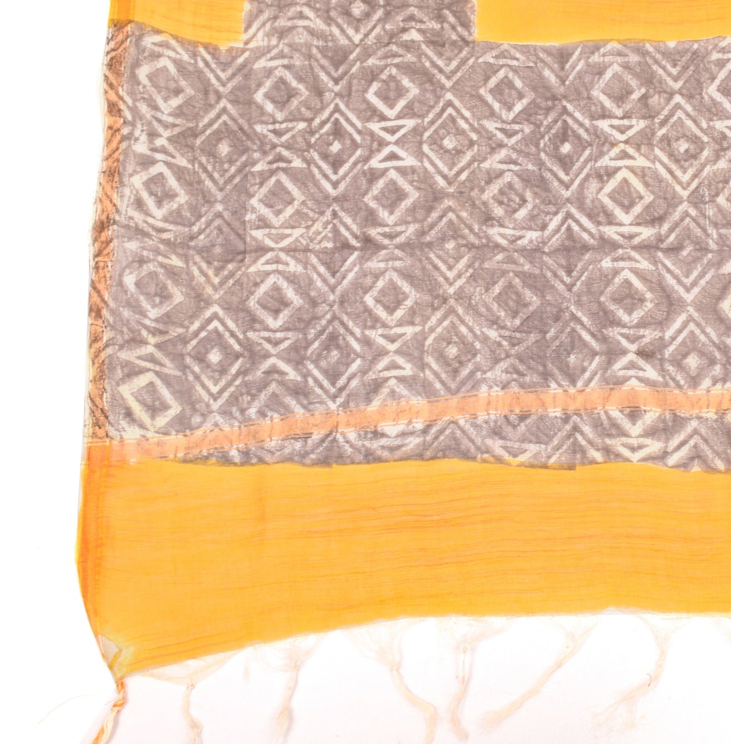 Sushila Vintage Pure Cotton Silk Dupatta Printed & Woven Wrap Long Stole Scarves
