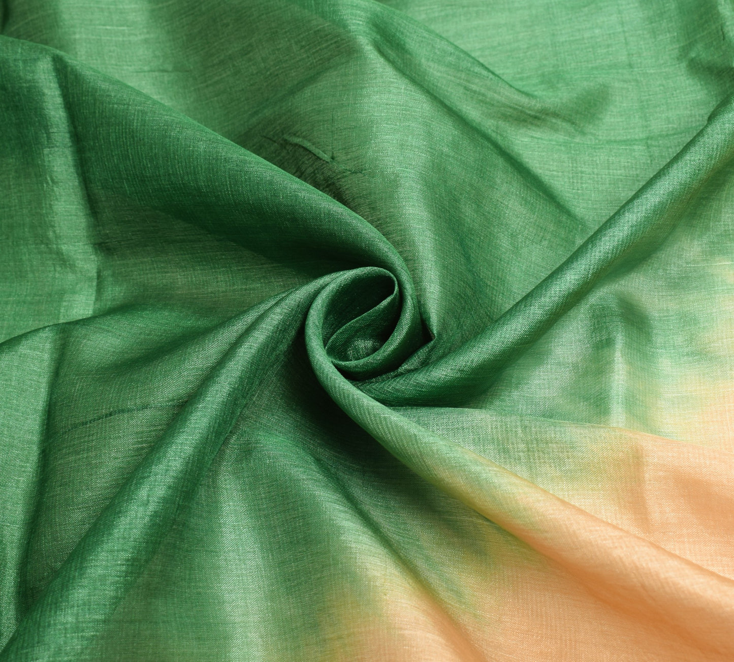 Sushila Vintage Green Brown Dupatta Pure Tussar Silk Zari Woven Long Stole Wrap
