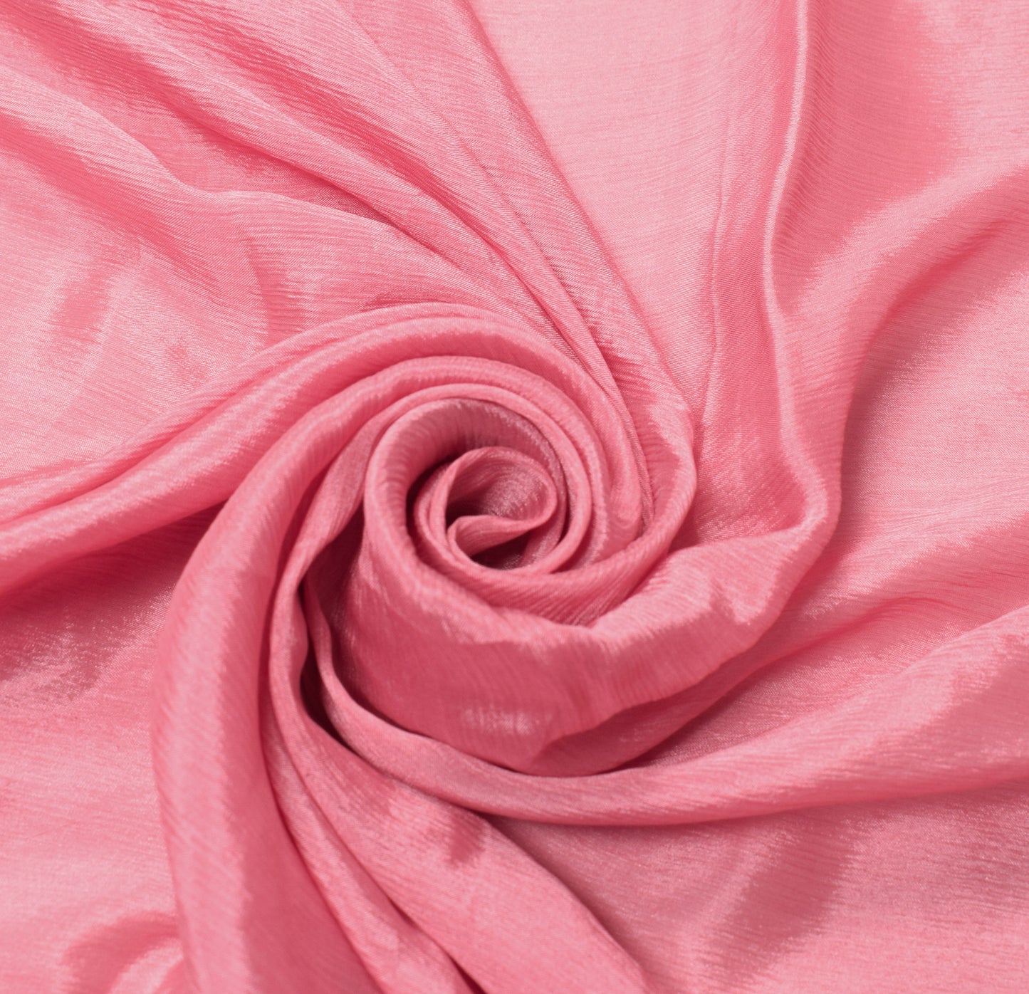 Sushila Vintage Pink Dupatta with Floral Woven Border Pure Chiffon Long Stole