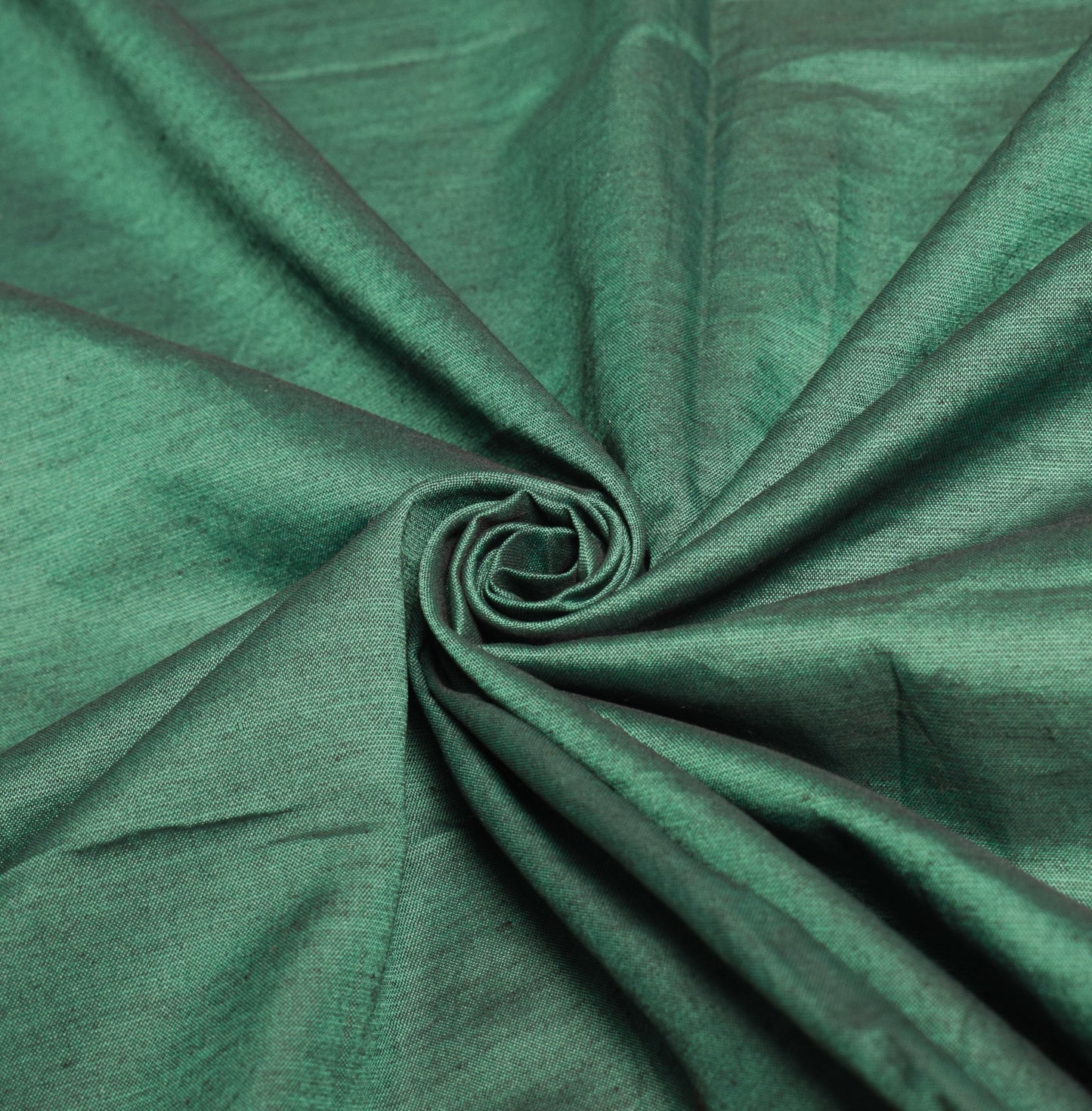 Sushila Vintage Green Handloom Dupatta Pure Cotton Silk Narayanpet Long Stole