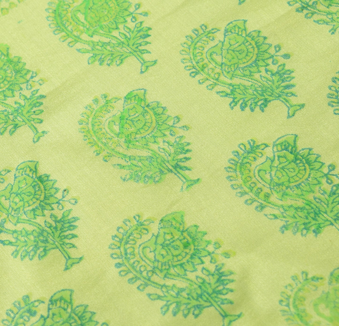 Sushila Vintage Hand Block Printed Dupatta Pure Cotton Silk Floral Long Stole
