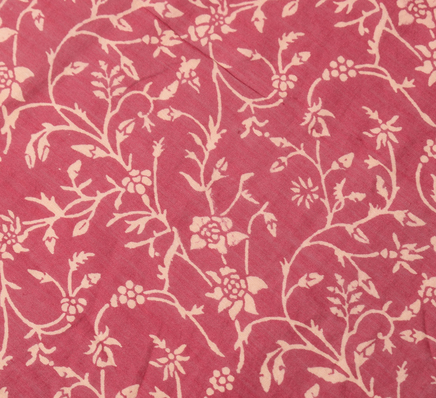 Sushila Vintage Maroon Floral Dupatta Printed Woven Pure Cotton Silk Long Stole