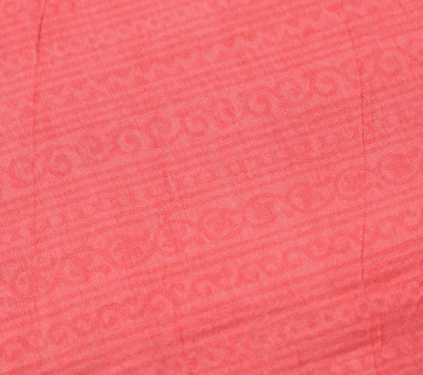 Sushila Vintage Red Printed Dupatta Pure Cotton Silk Daily Wear Long Stole Hijab