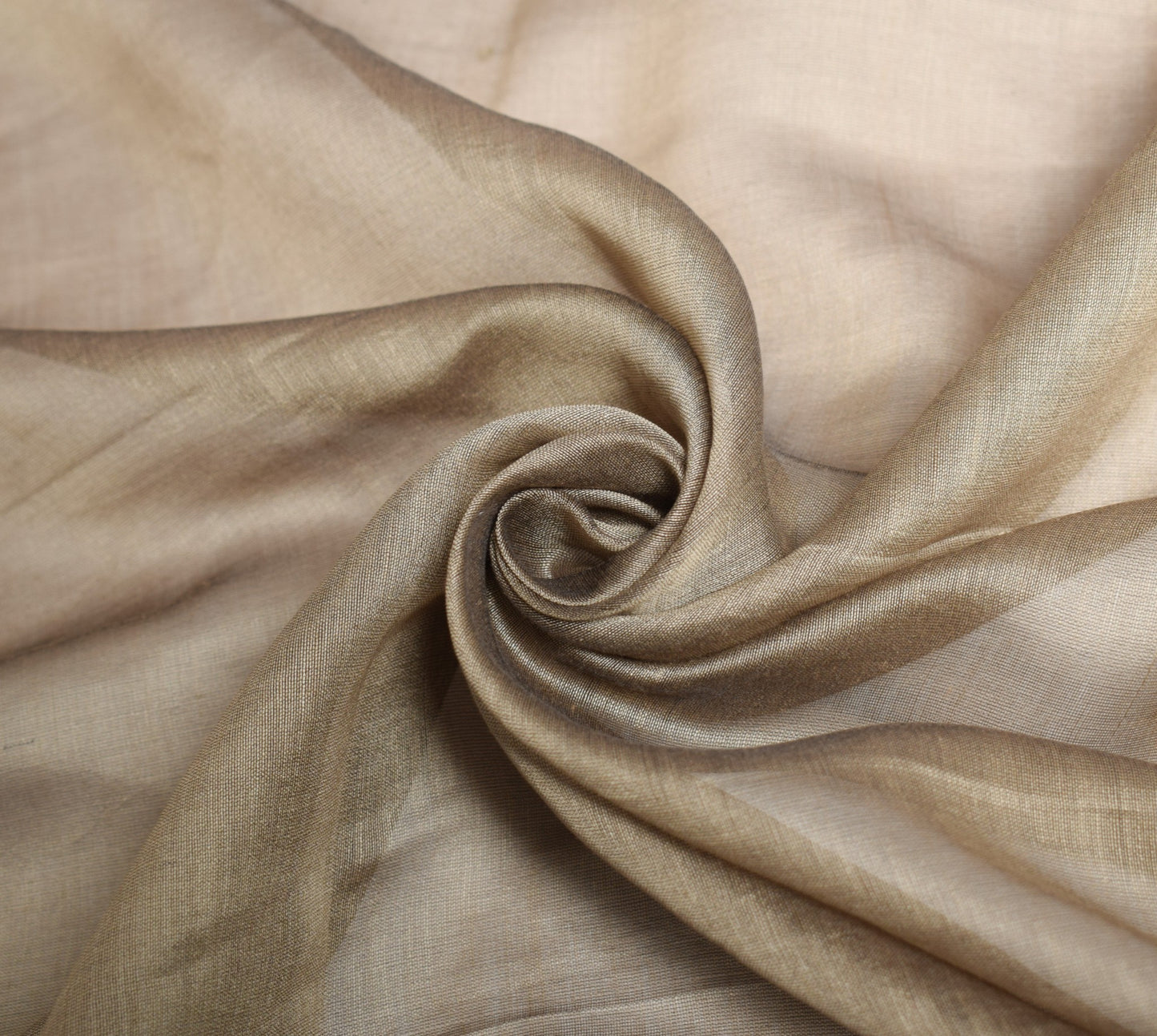 Sushila Vintage Pure Cotton Silk Dupatta Brown Plain Body Woven Border LongStole