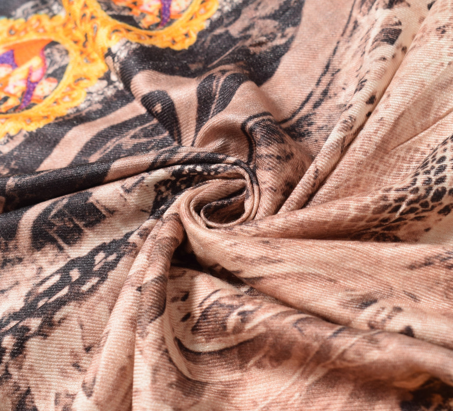 Sushila Vintage Digital Printed Dupatta Pure Woolen Soft Warm Long Stole Scarves
