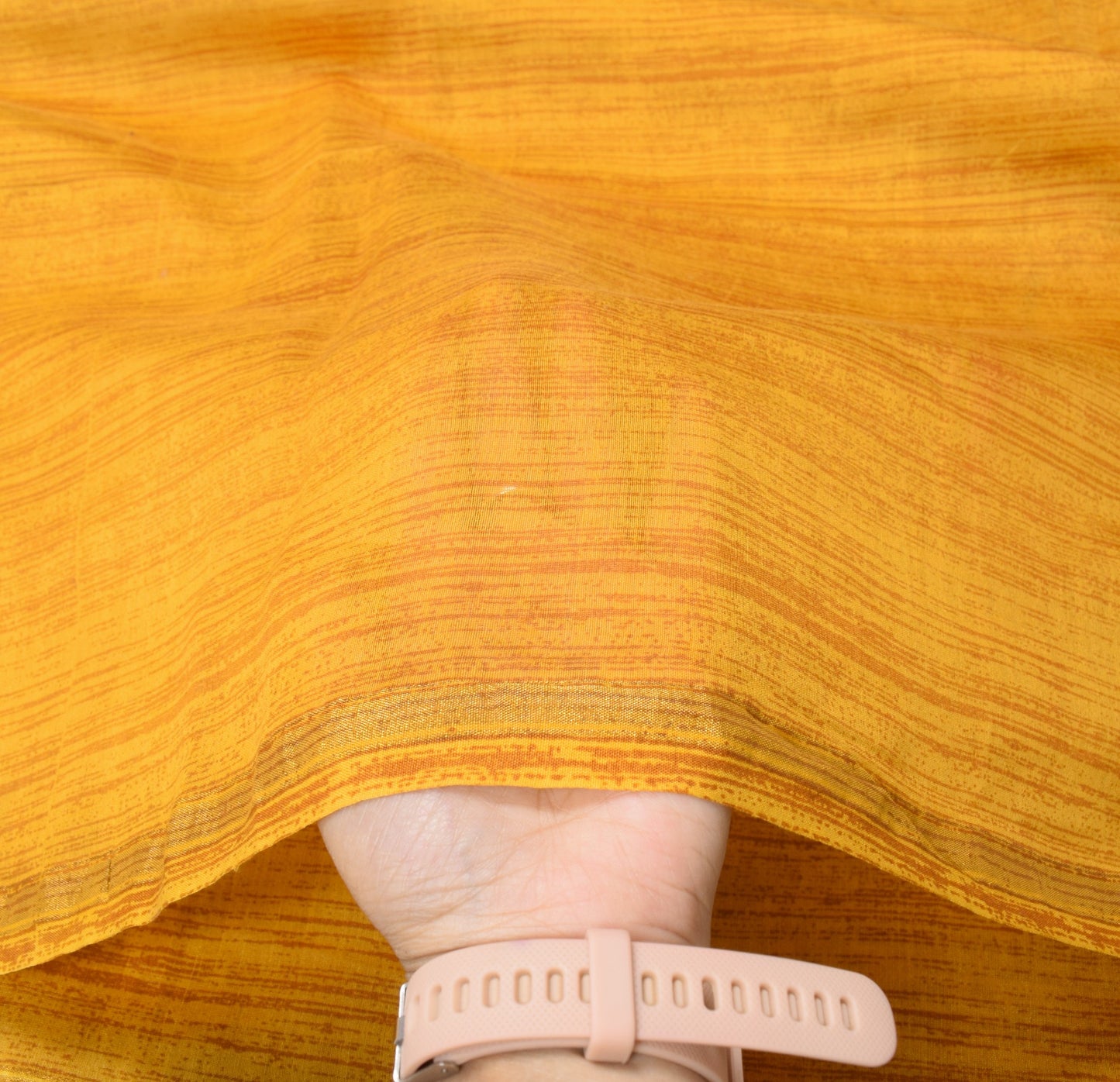 Sushila Vintage Mustard Dupatta Pure Cotton Silk Printed Long Stole Scarves Wrap