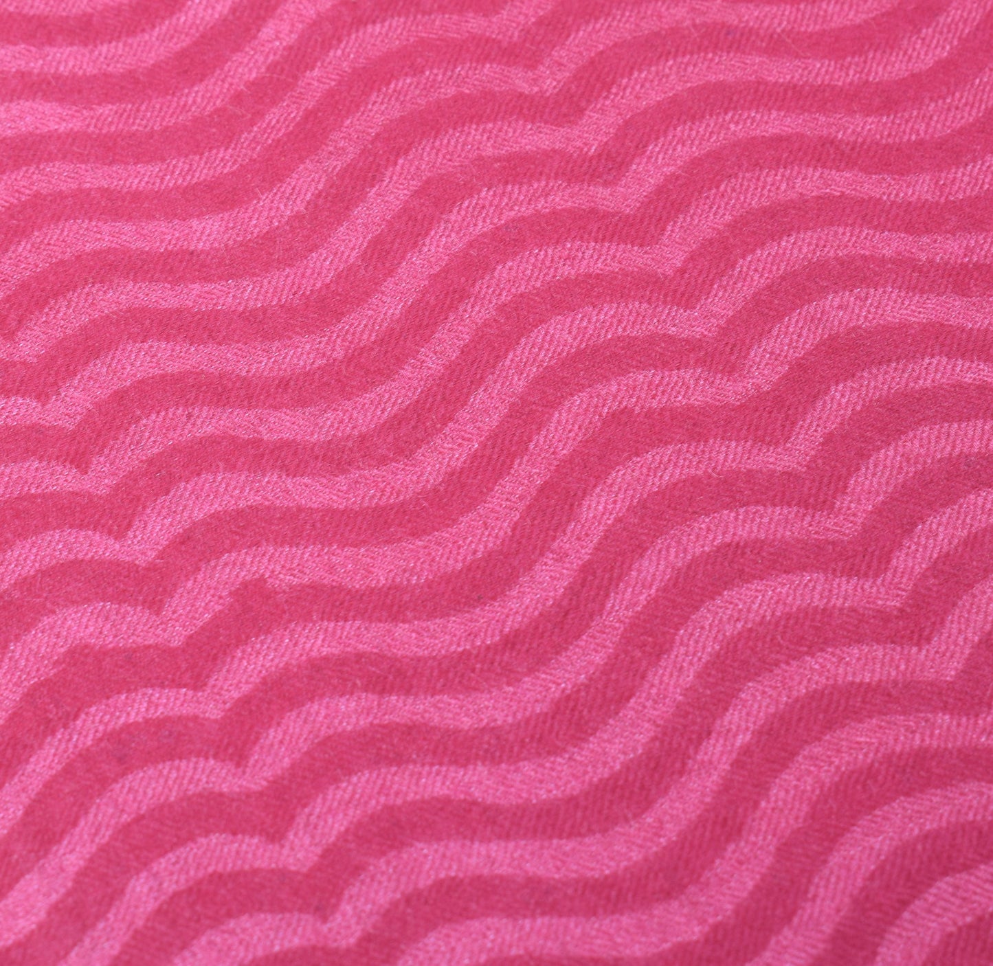 Sushila Vintage Pink Dupatta Pure Woolen Hand Block Print Soft Shawl Long Stole