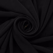 Blend Crepe Vintage Sari Remnant Scrap Fabric for Sewing Craft Deep Gray