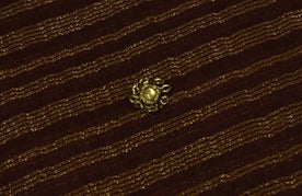 Indian Art Silk Woven Vintage Sari Remnant Scrap Fabric for Sewing Craft Garnet