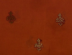 100% Pure Georgette Silk Vintage Sari Remnant Scrap Fabric for Sewing Craft
