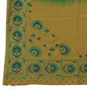 Vintage Saree Remnant Scrap Multi Purpose Craft Thread Embroidered Fabric
