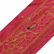 Vintage Saree Border Indian Craft Trim Antique Lace Hand Beaded Cream Ribbon
