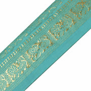 Vintage Saree Border Indian Craft Trim Antique Zari Woven Peacock Lace Ribbon
