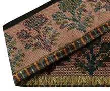 3.5" W Vintage Sari Border Indian Craft Trim Embroidered Sewing Ribbon Lace