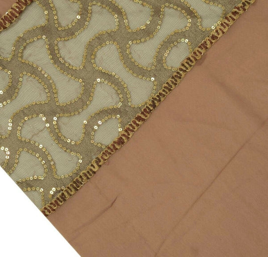 Pure Georgette Silk Patch Work Vintage Sari Remnant Scrap Fabric for Sew Craft