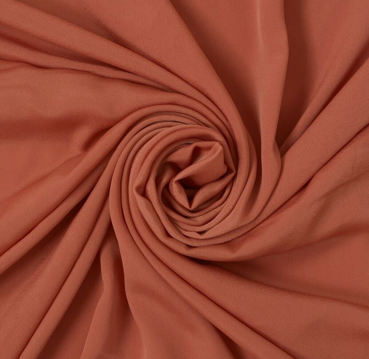 Indian Art Silk Plain Vintage Sari Remnant Scrap Fabric for Sewing Craft