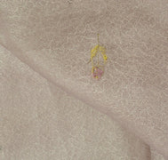 Vintage Sari Remnant Scrap Net Mesh Hand Beaded Fabric for Sewing Craft Mauve