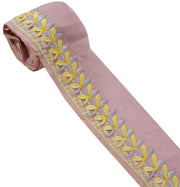 Antique Vintage Sari Border Indian Craft Trim Embroidered Cut Work Lace Ribbon