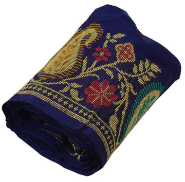 4.25" W Vintage Sari Border Indian Craft Trim Woven Paisley Purple Lace Ribbon