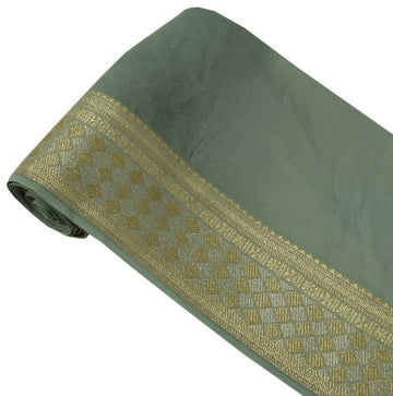 Vintage Sari Border Indian Craft Sew Trim Golden Silver Zari Woven Ribbon Lace