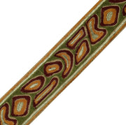 1.75" W Vintage Sari Border Indian Craft Trim Embroidered Sewing Ribbon Lace