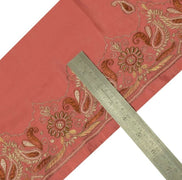 Vintage Sari Border Indian Craft Sewing Trim Hand Beaded Embroidered Ribbon Lace