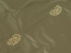Vintage Saree Multi Purpose Design Fabric Piece for Sew Craft Embroidered Beaded