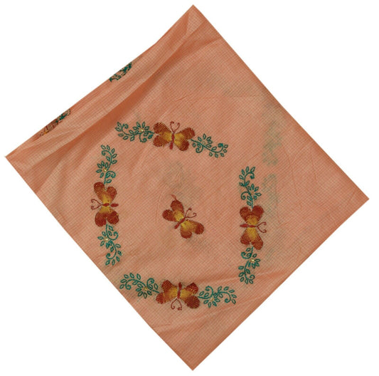 Vintage Saree Remnant Scrap Multi Purpose Craft Hand Embroidery Fabric