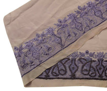 Vintage Sari Border Indian Craft Sewing Trim Hand Beaded Embroidered Ribbon Lace
